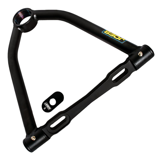 Joes Racing Products Control Arm - Tubular - Slotted Bushing Style - Upper - 8.25 in Long - 10 Degree - Screw-In Ball