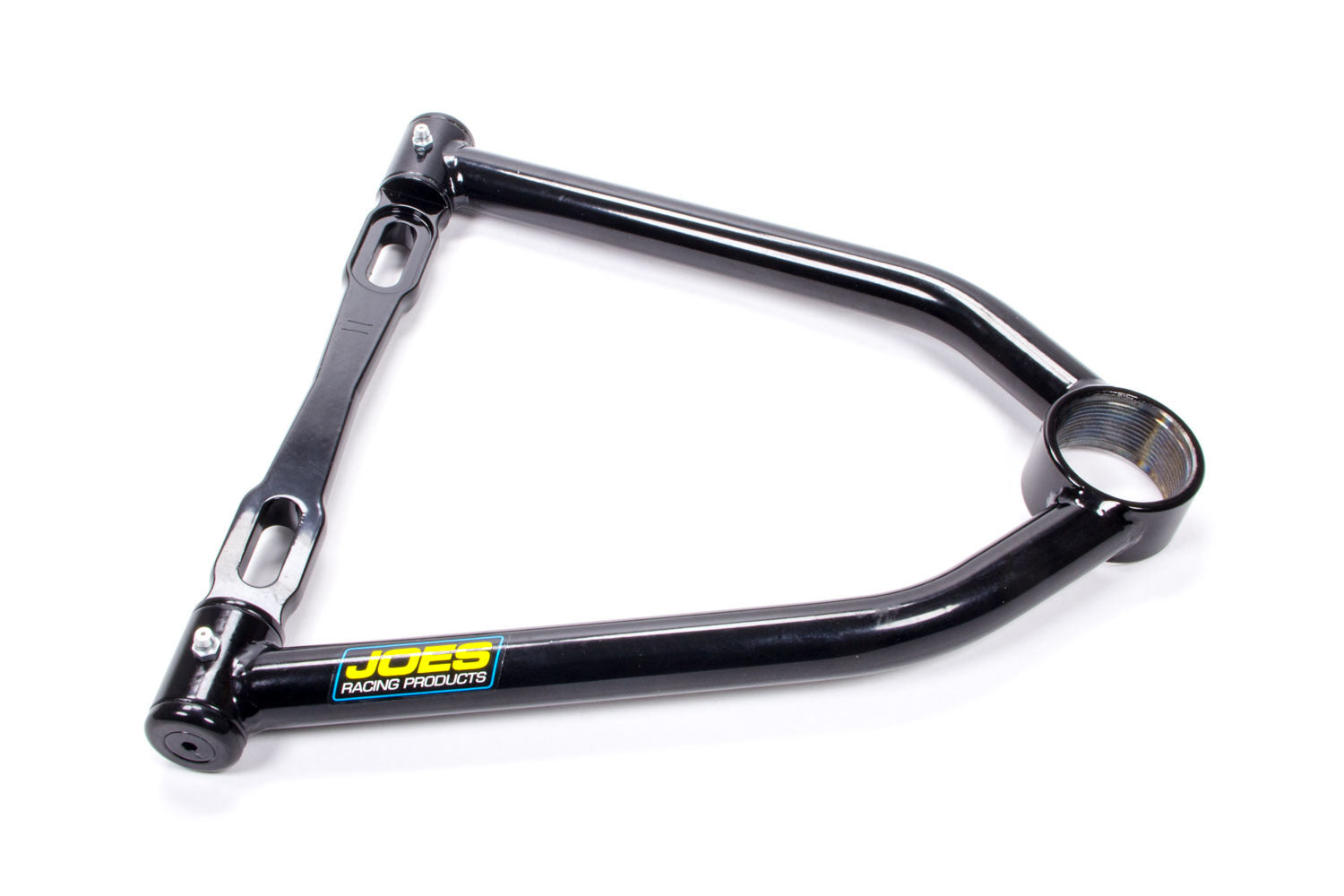 Joes Racing Products Control Arm - Tubular - Slotted Bushing Style - Upper - 10 in Long - 10 Degree - Screw-In Ball