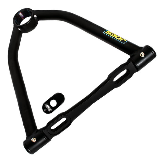 Joes Racing Products Control Arm - Tubular - Slotted Bushing Style - Upper - 11.25 in Long - 10 Degree - Screw-In Ball