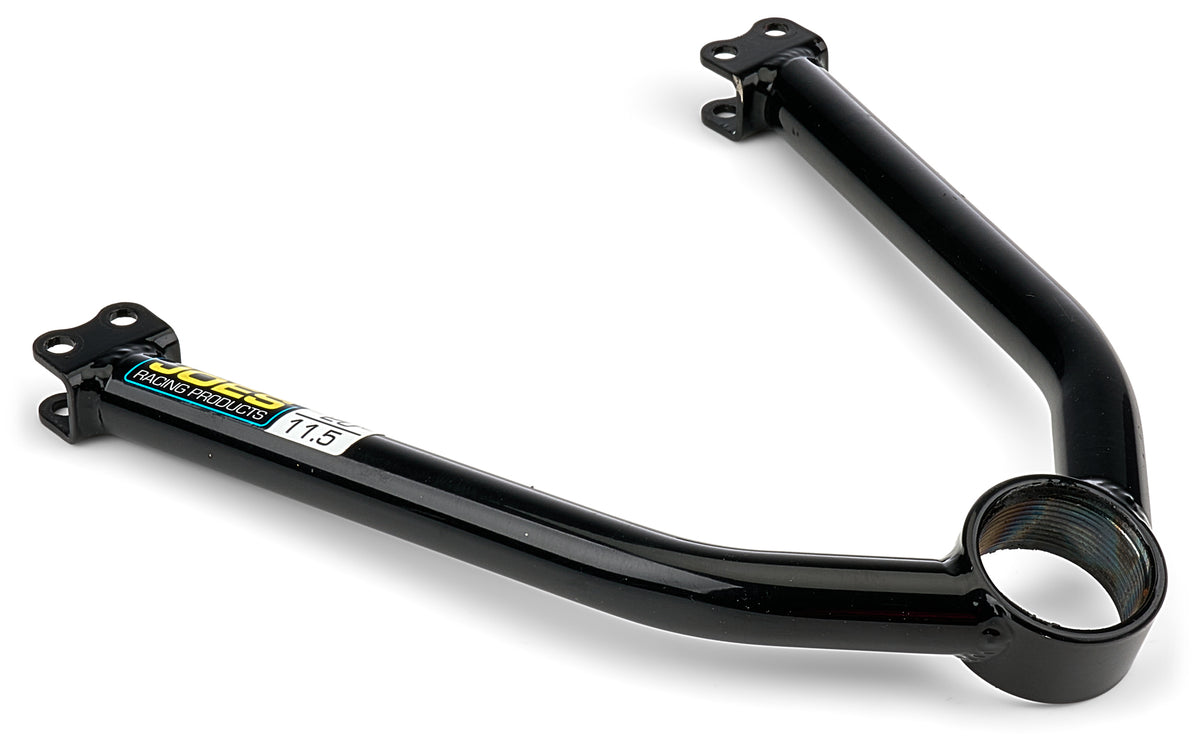 Joes Racing Products Control Arm - Tubular - Upper - 11.500 in Long - 20 Degree Screw-In Ball Joint - Steel - Black