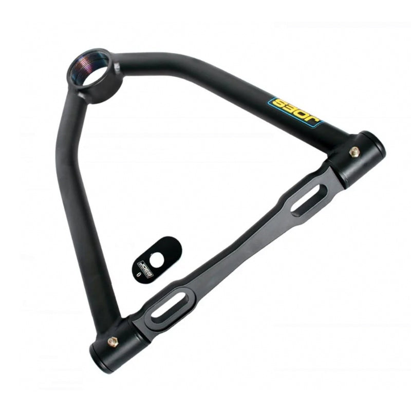 Joes Racing Products Control Arm - Tubular - Slotted Bearing Style - Upper - 8.25 in Long - 10 Degree - Screw-In Ball