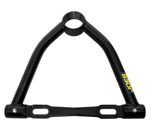 Joes Racing Products Control Arm - Tubular - Slotted Bushing Style - Upper - 10 in Long - 10 Degree - Screw-In Ball