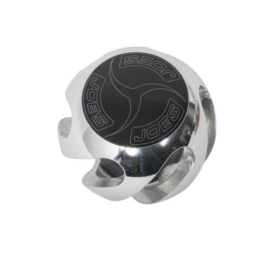 Joes Racing Products Shifter Knob - Lightweight - 3/8-16 in Thread - Aluminum - Polished - Universal - Each