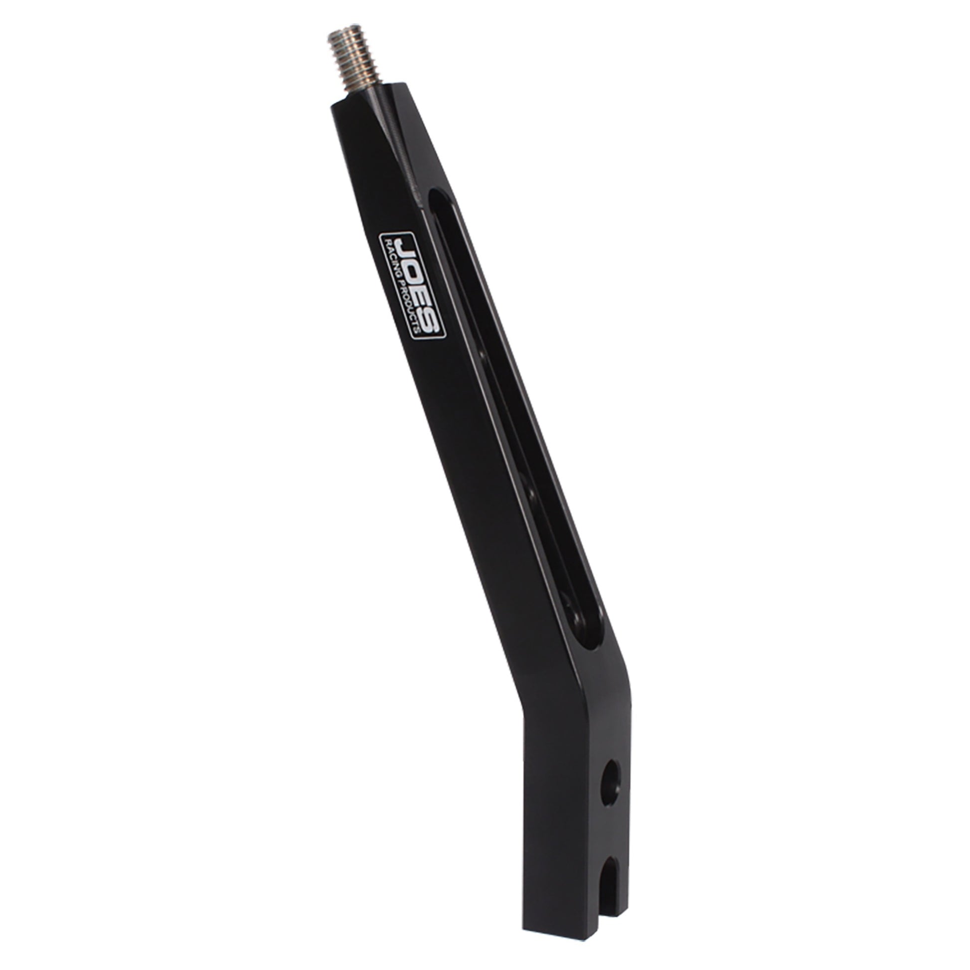 Joes Racing Products Shifter Stick - Single Bend - 8 In Length - 3/8-16 in Thread - 2 in Left Offset - Aluminum -