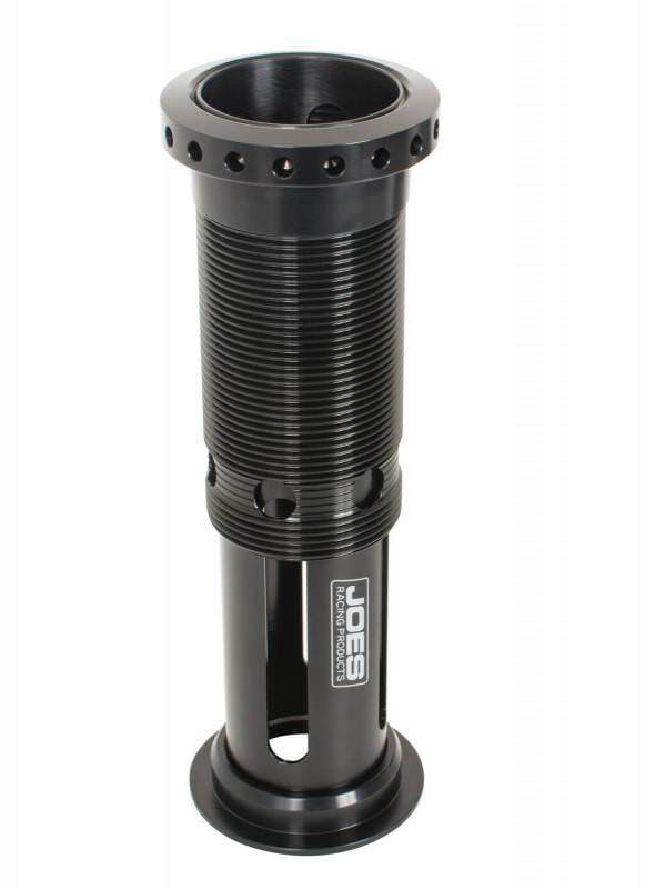 Joes Racing Products Spring Pre-Loader - 10-12 in Long Shock - 3 in Spring - Aluminum - Black Anodized - Each