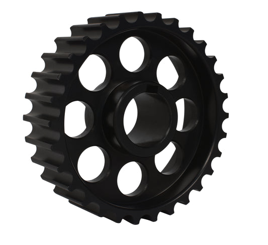 Joes Racing Products Drive Belt - HTD - 30 Tooth - Keyed - Jr Sprint - Aluminum - Black Anodized - Each