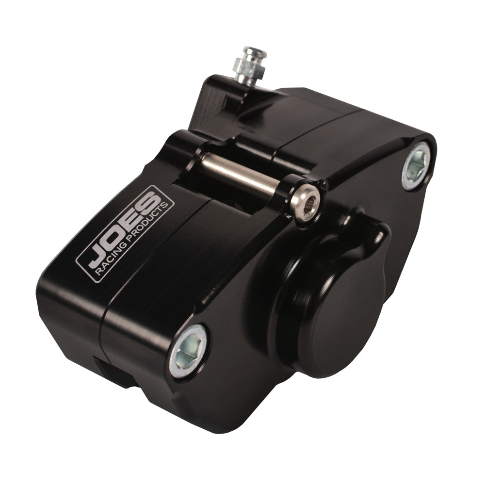 Joes Racing Products Brake Caliper - Front - 2 Piston - Micro Sprint - Aluminum - Black Anodized - Each
