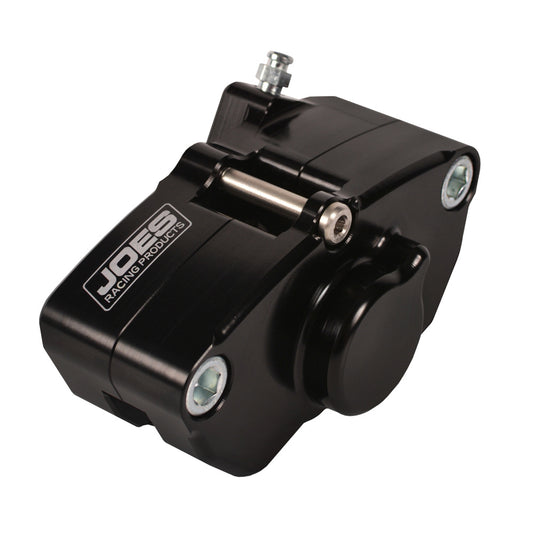 Joes Racing Products Brake Caliper - Front - 2 Piston - Micro Sprint - Aluminum - Black Anodized - Each