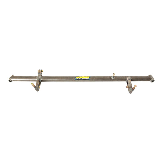 Joes Racing Products Front Axle Assembly - 1.5 in OD - 40 in Wide - 10 Degree Front Spindles - Chromoly - Natural -