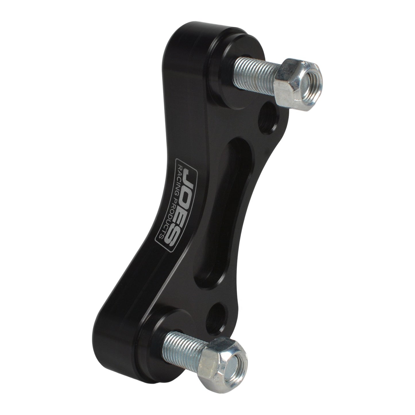 Joes Racing Products Brake Caliper Bracket - Rear - Bolt-On - Aluminum - Black Anodized - 3-1/4 in Lug Mount Calipers