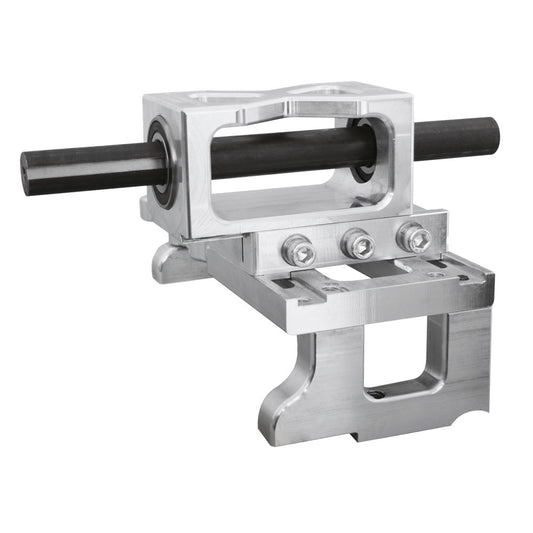 Joes Racing Products Jack Shaft Mount - Bolt-On - 10 Degree Mount - Adjustable - Aluminum - Clear Anodized - 4 Stroke