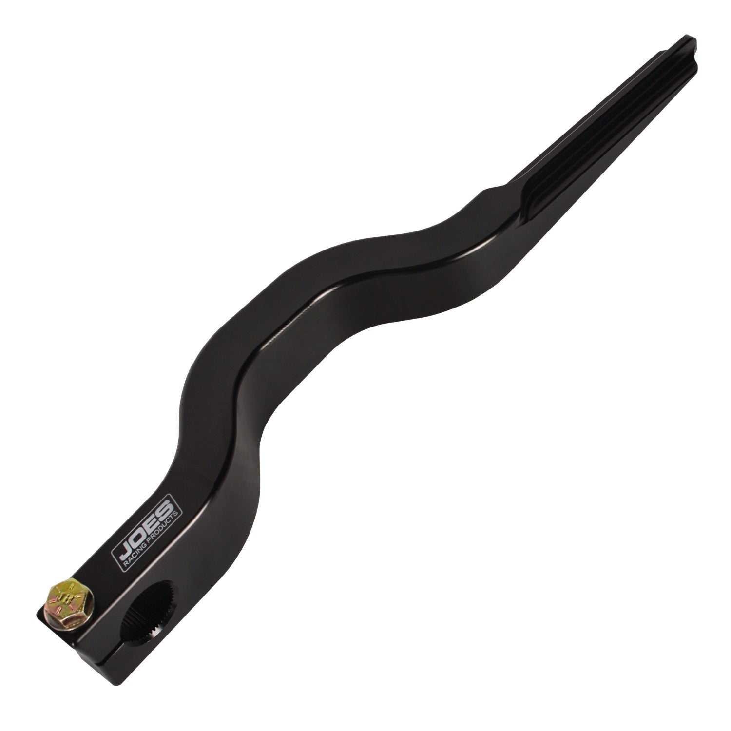 Joes Racing Products Torsion Arm - S-Bend - Front - Driver Side - Aluminum - Black Anodized - Micro Sprint - Each