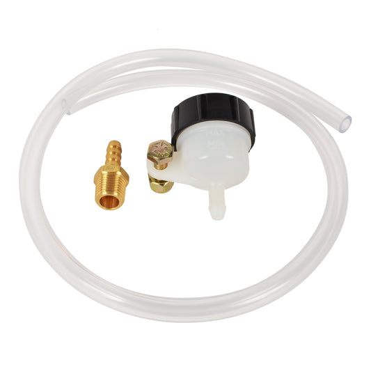 Joes Racing Products Master Cylinder Reservoir - Remote Mount - 0.4 oz - Plastic Reservoir - Cap / Hose / Fitting