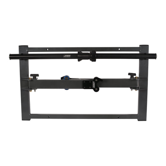 Joes Racing Products Wheel Balancer - Foldable - Steel - Black Powder Coat - Micro Sprint Wheels - Kit