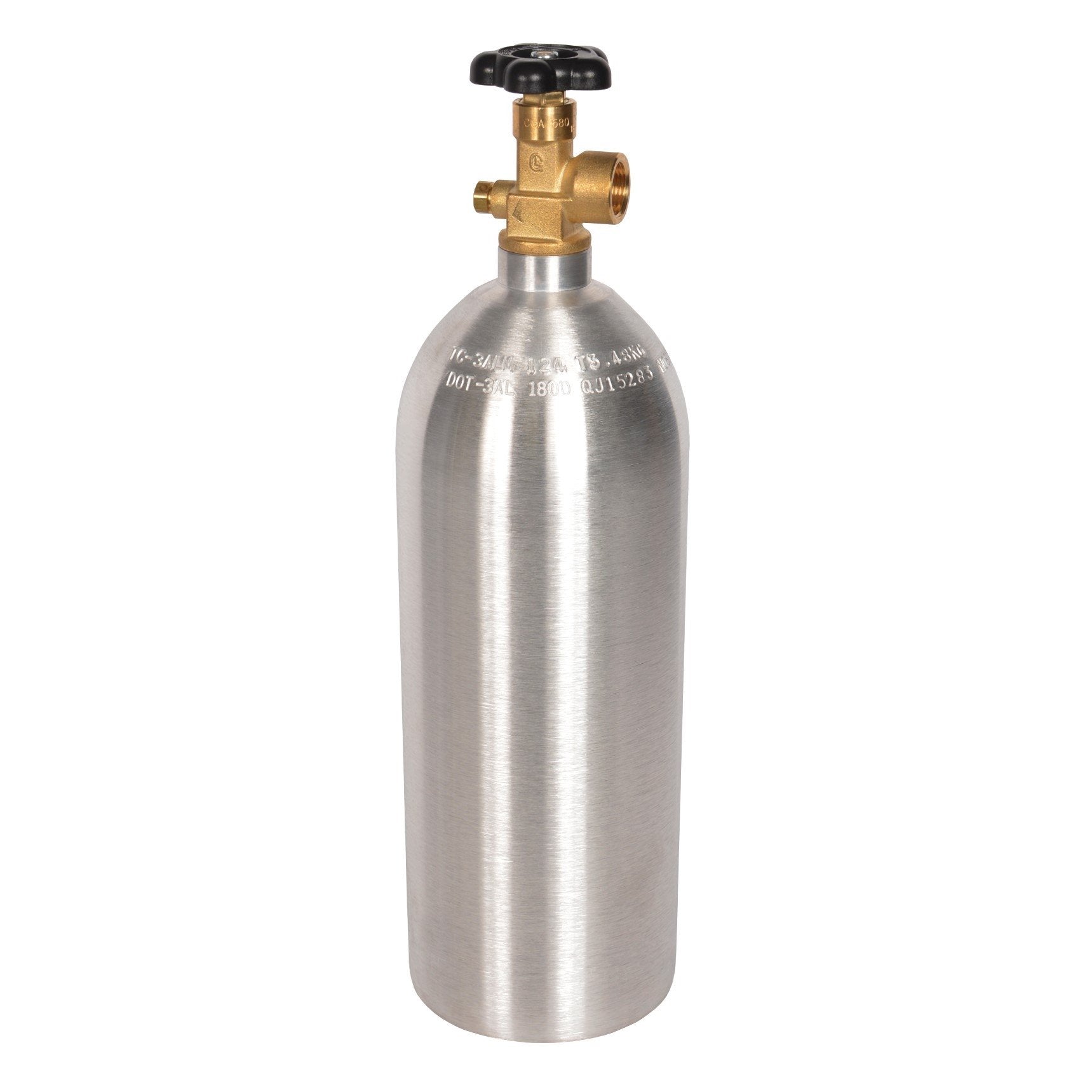 Joes Racing Products Compressed Nitrogen Tank - Portable - 1800 psi - Aluminum - Natural - Each