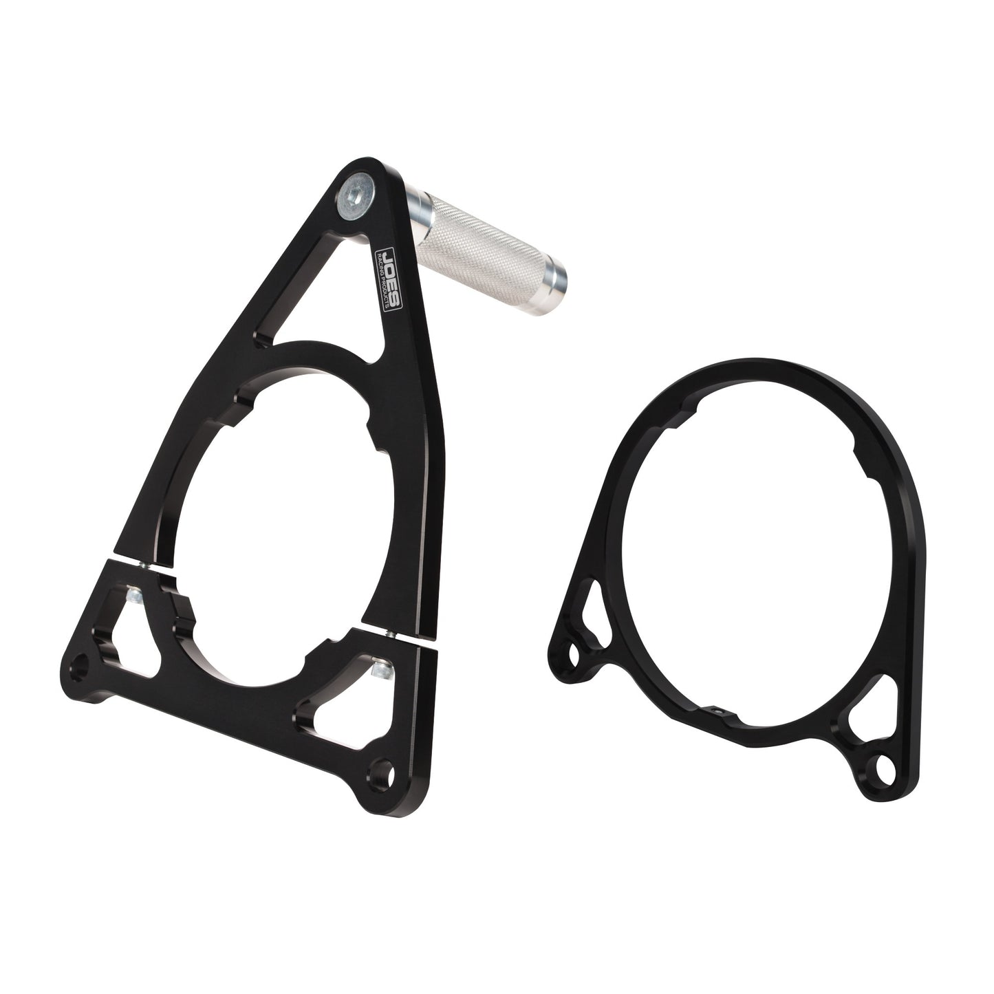 Joes Racing Products Compressed Nitrogen Tank Bracket - Aluminum - Black Anodized - Each