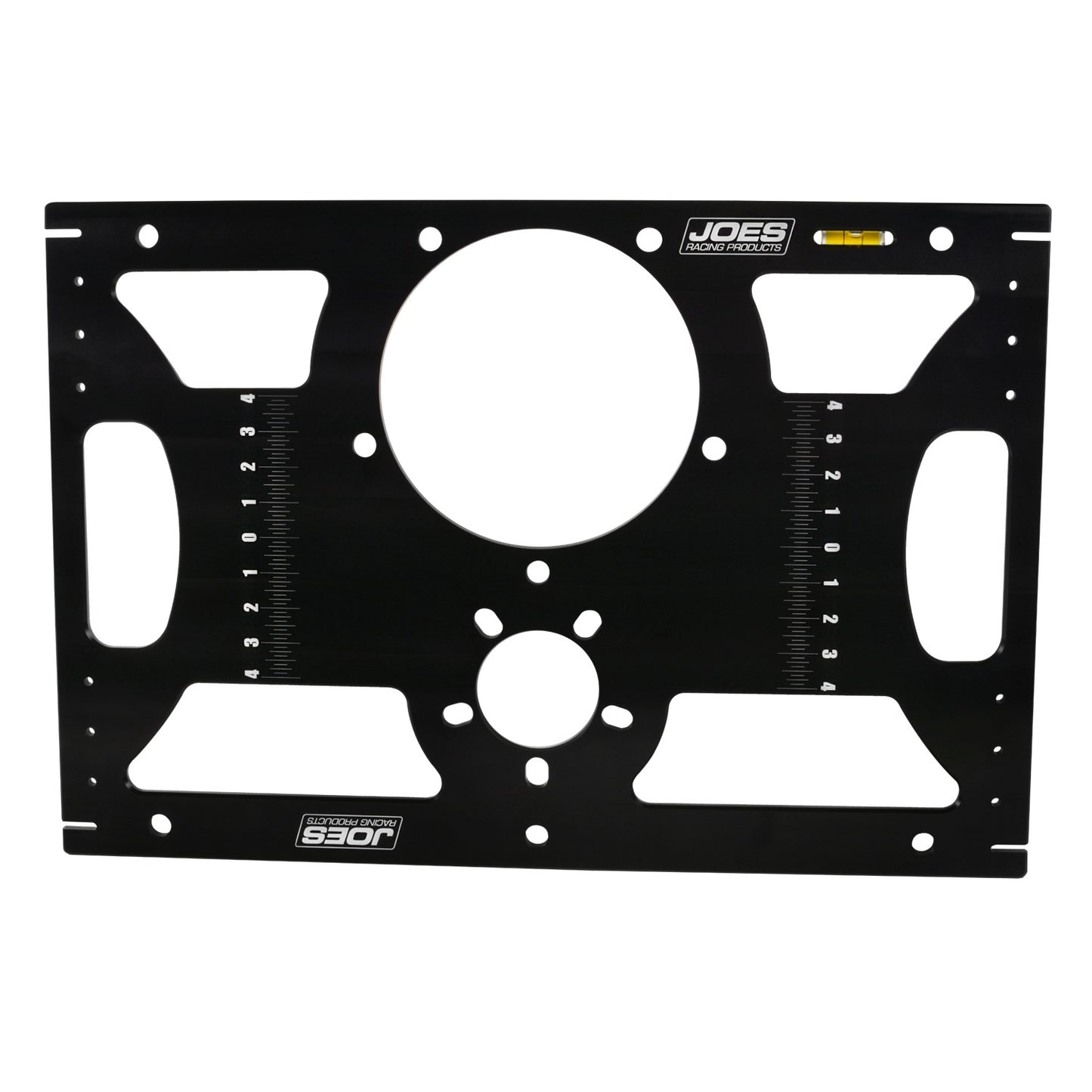 Joes Racing Products Setup Plate - Wide 5 / 5x5 / 5x4.5 / 5x4.75 Bolt Pattern - Aluminum - Black Anodized - Each