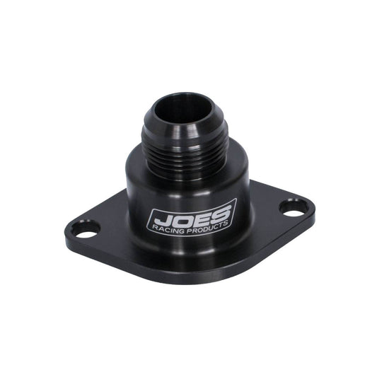 Joes Racing Products Water Neck - Straight - 16 AN Male - Two 3/8 in NPT Female Ports - Bolt-On - O-Ring Seal -