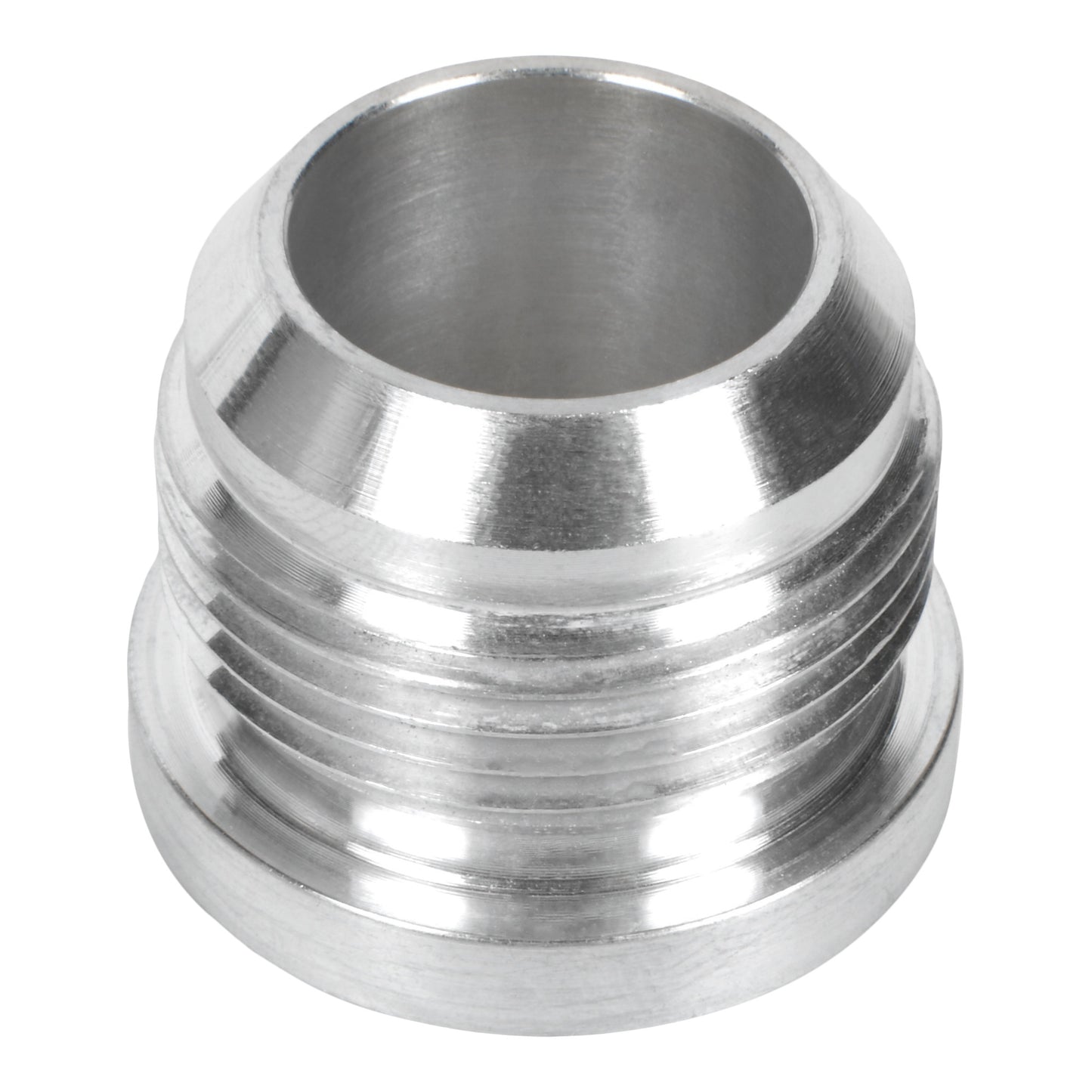 Joes Racing Products Bung - 16 AN Male - Weld-In - Aluminum - Natural - Each