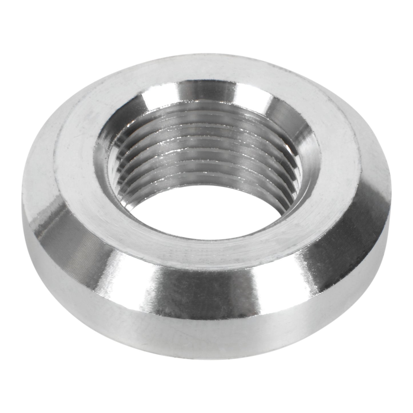 Joes Racing Products Bung - 3/8 in NPT Female - Weld-On - Aluminum - Natural - Each