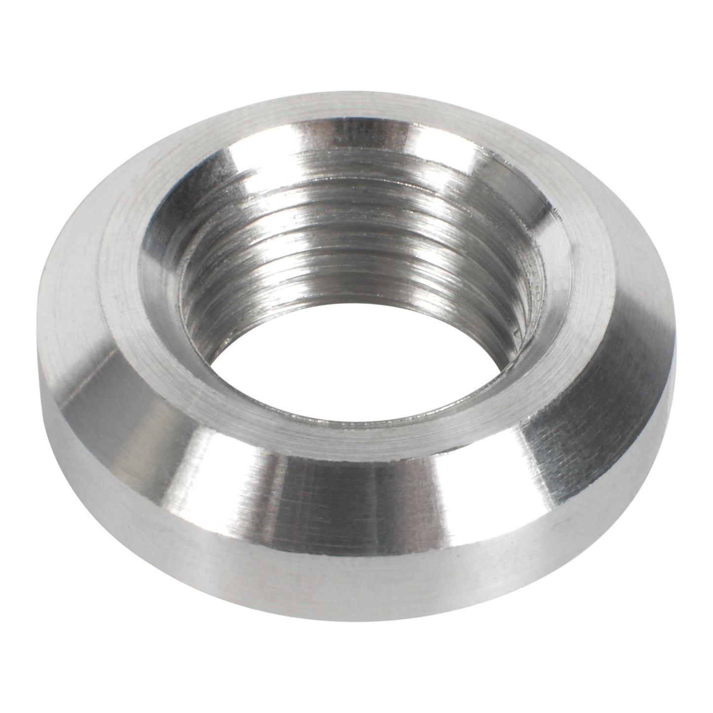 Joes Racing Products Bung - 1/2 in NPT Female - Weld-In - Aluminum - Natural - Each