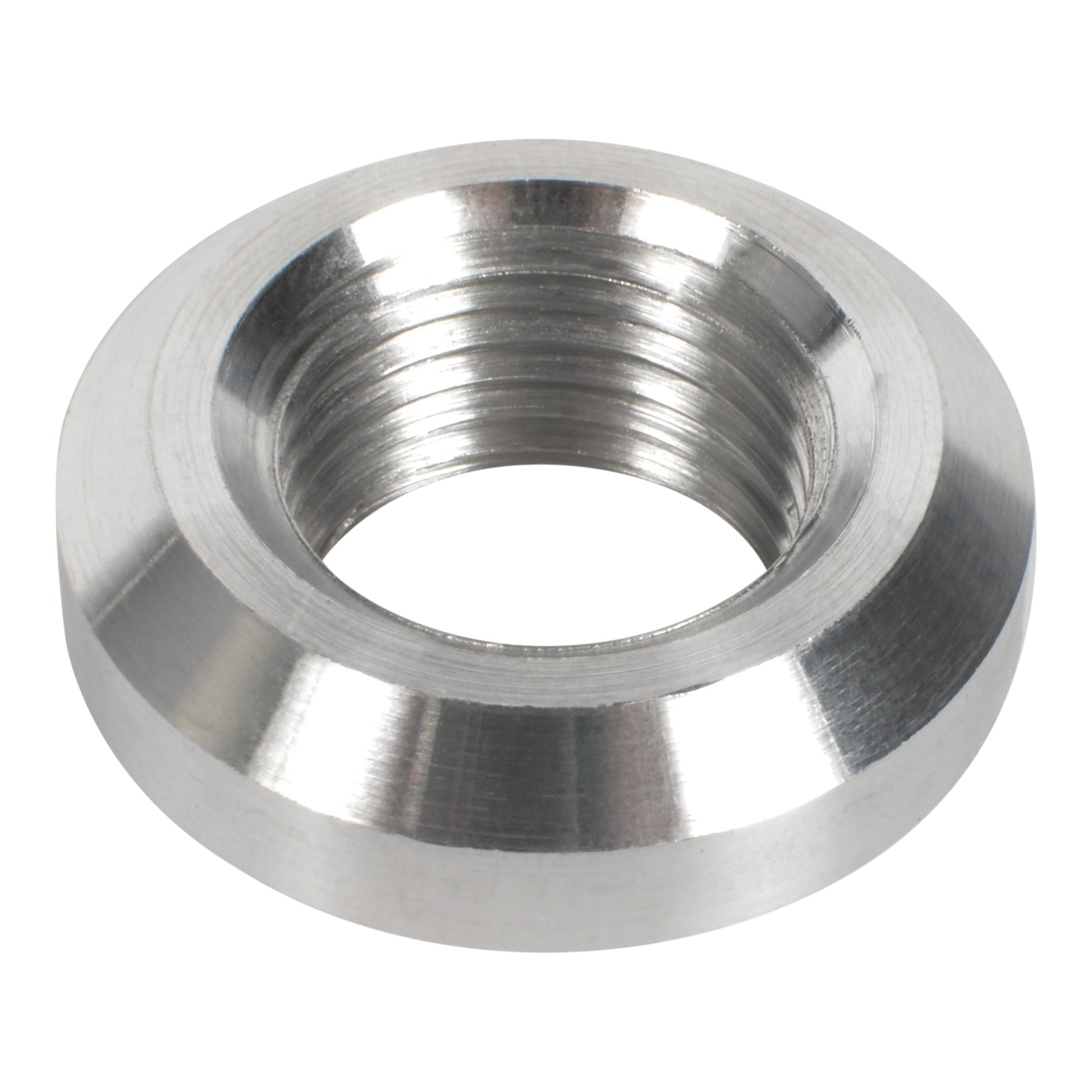 Joes Racing Products Bung - 1/2 in NPT Female - Weld-In - Aluminum - Natural - Each