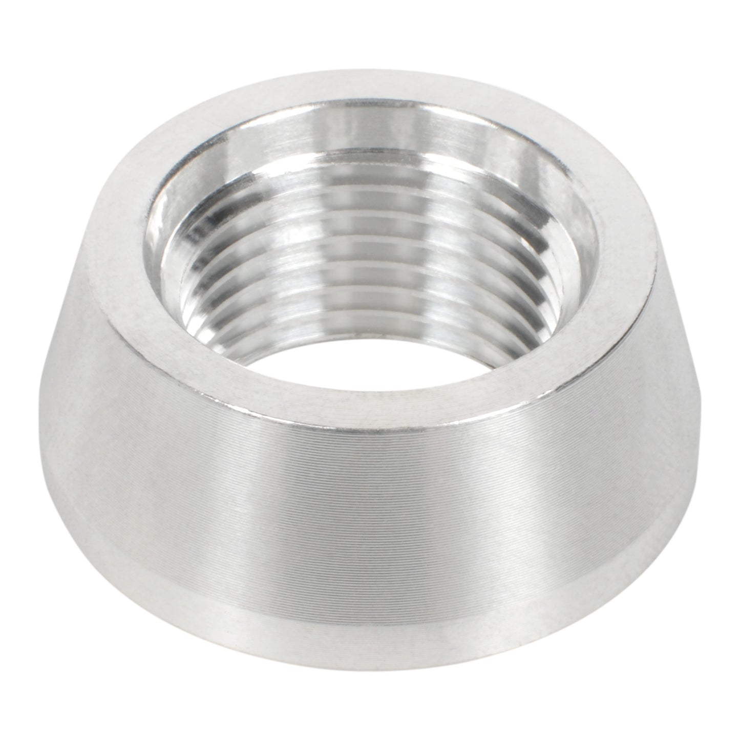 Joes Racing Products Bung - 10 AN Female - Weld-In - Aluminum - Natural - Each