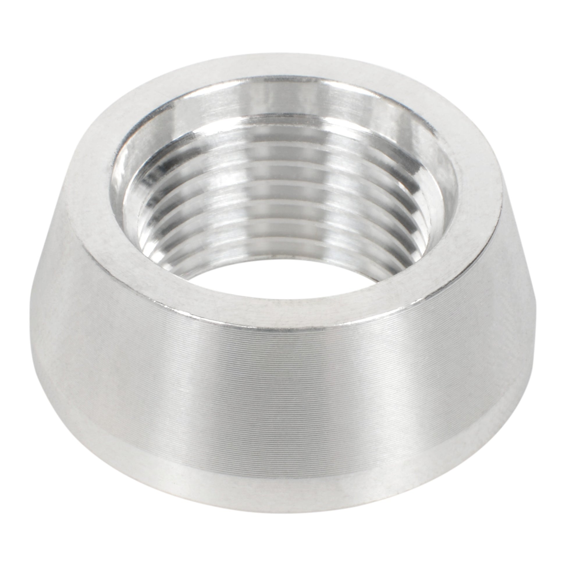 Joes Racing Products Bung - 10 AN Female - Weld-In - Aluminum - Natural - Each