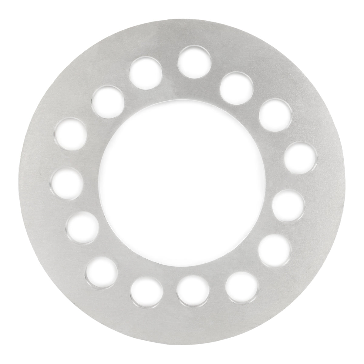 Joes Racing Products Wheel Spacer - 5 x 4.50 / 4.75 / 5.00 in Bolt Pattern - 0.25 in Thick - Aluminum - Natural - Each