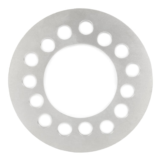 Joes Racing Products Wheel Spacer - 5 x 4.50 / 4.75 / 5.00 in Bolt Pattern - 0.25 in Thick - Aluminum - Natural - Each