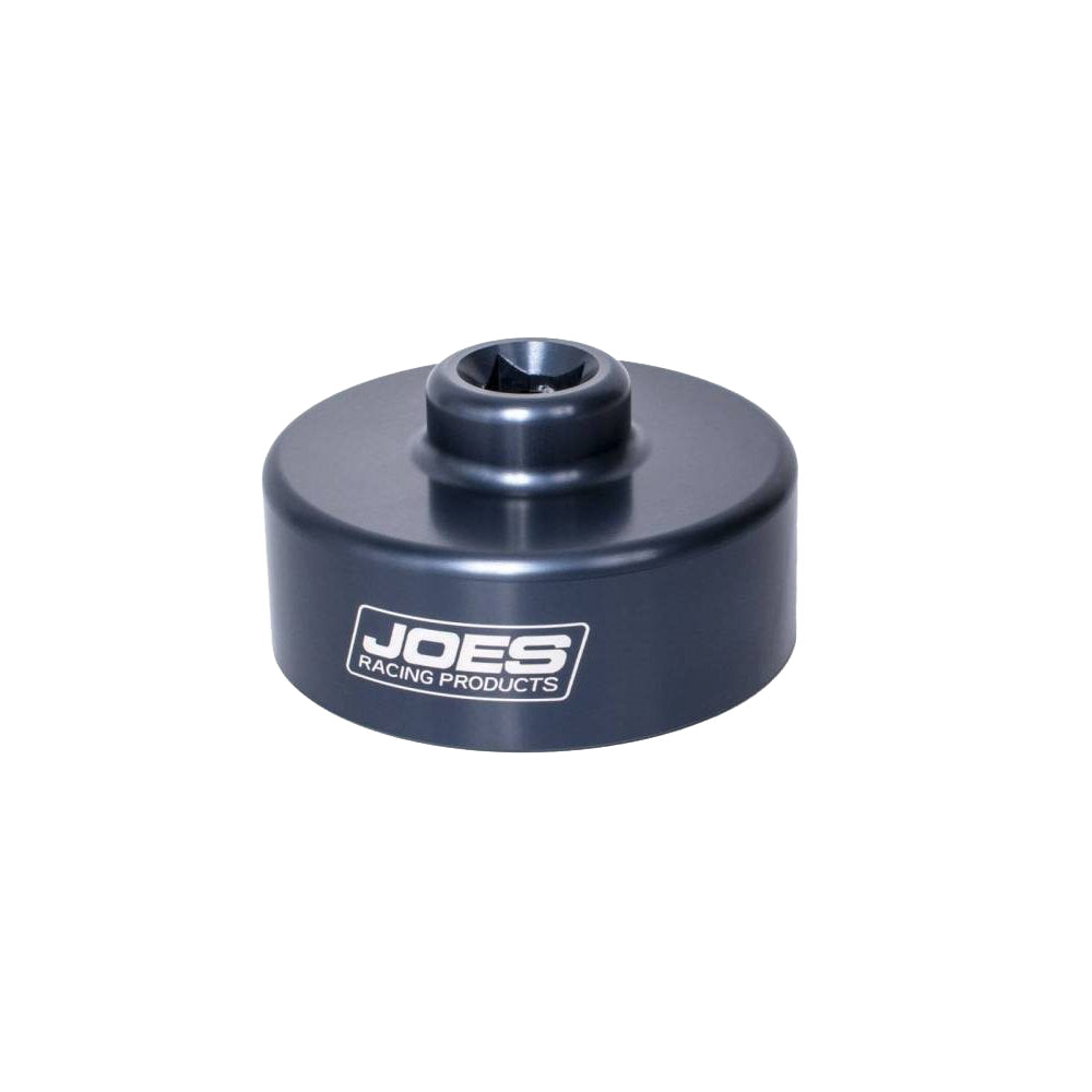 Joes Racing Products Spindle Nut Socket - 1/2 in Drive - Aluminum - Gray Anodized - 5x5 / Wide 5 Spindle Nuts - Each