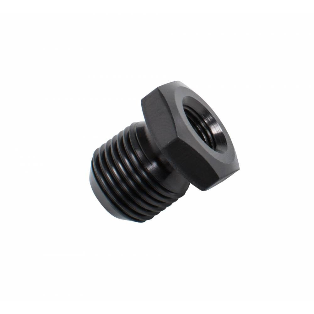 Joes Racing Products Adapter Fitting - Water Temperature Plug - Straight - 1/8 in NPT Female to 5/8-18 in Male -
