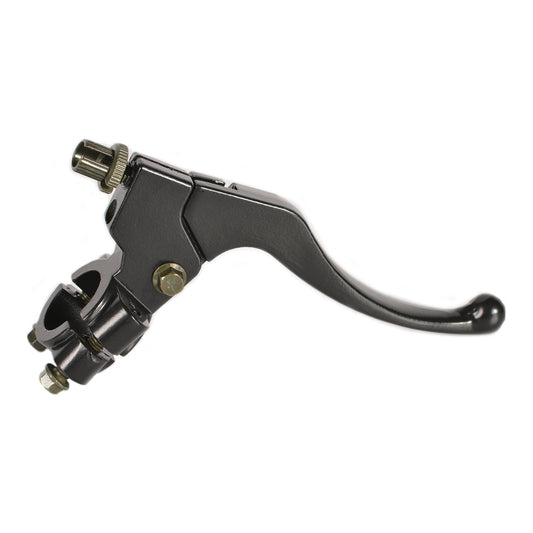 Joes Racing Products Clutch Lever - Clamp-On - 7/8 in OD Tube Chassis Mount - Aluminum - Black Powder Coat - Micro /