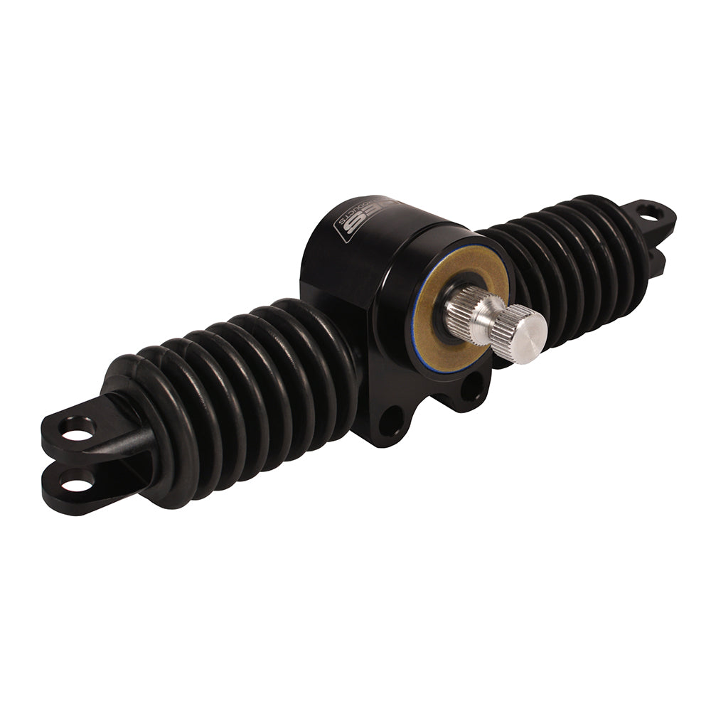 Joes Racing Products Rack and Pinion - Manual - 4.75 in Travel - 12 to 1 Ratio - Aluminum - Black Anodized - Jr Sprint