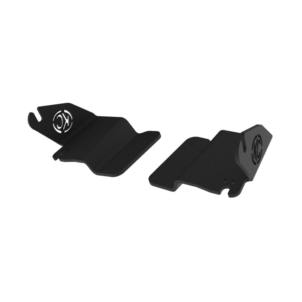 Kc Hilites Light Bracket Kit - Overhead Mounts - Steel - Black Powder Coat - Ford Midsize SUV 2021-22 - Kit
