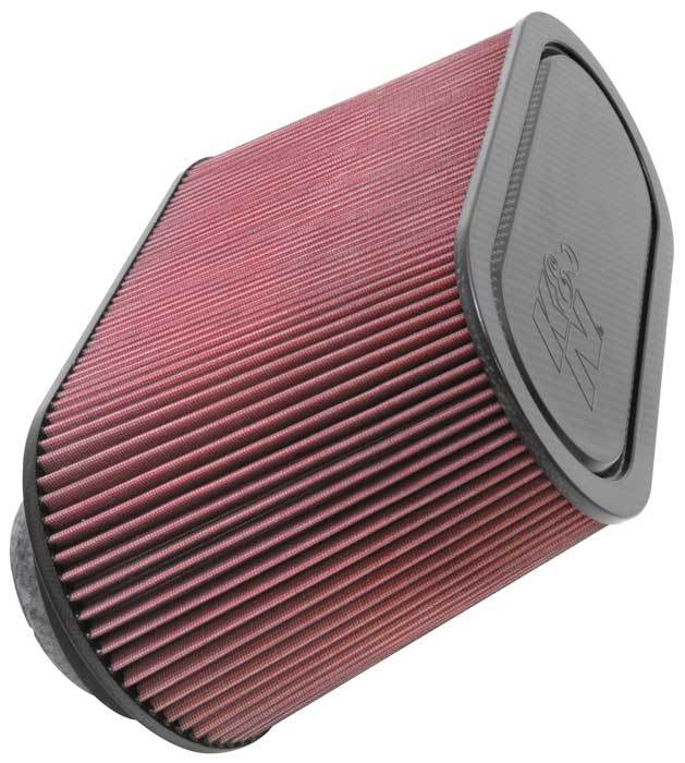 K And N Engineering Air Filter Element - Tapered Oval - 17.313 x 7.75 in Base - 14.625 x 6.125 in Top - 9 in Tall -