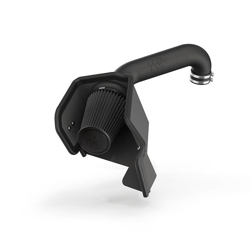 K And N Engineering Air Induction System - Reusable Dry Filter - Plastic - Black - Mopar Gen III Hemi - Dodge Ram