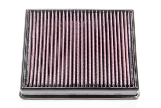 K And N Engineering Air Filter Element - Panel - 9.625 x 7.813 in - 1.563 in Tall - Reusable Cotton - Red - Ford