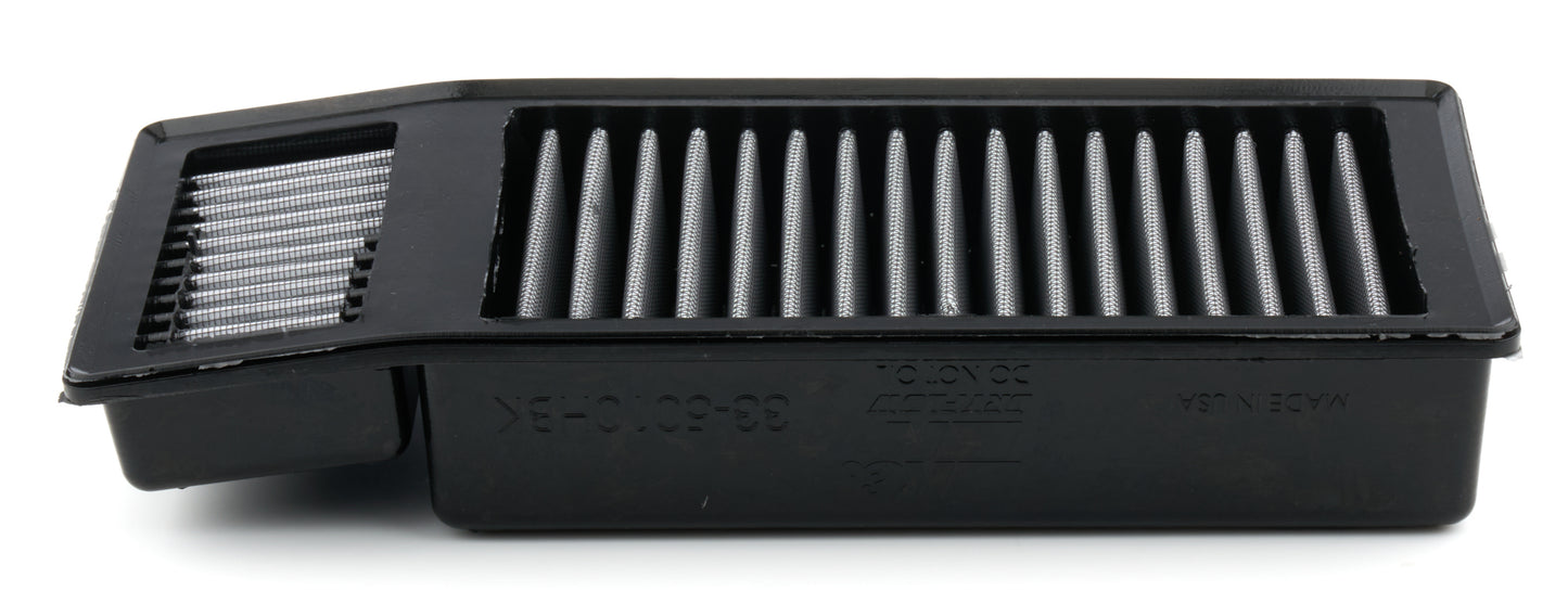 K And N Engineering Air Filter Element - Dryflow - Panel - 14 x 6.75 in - 2.375 in Tall - Cotton / Synthetic - Black -