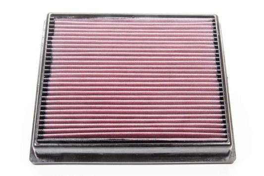 K And N Engineering Air Filter Element - Panel - 11.813 x 10.313 in - 1.625 in Tall - Reusable Cotton - Red - Toyota