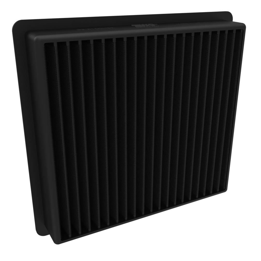 K And N Engineering Air Filter Element - Dryflow - Panel - 12.688 x 11.719 in - 2.156 in Tall - Cotton / Synthetic -