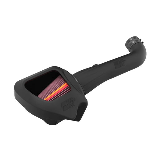 K And N Engineering Air Induction System - 50 Series GEN3 - Reusable Oiled Filter - Plastic - Black - Mopar V6 - Jeep