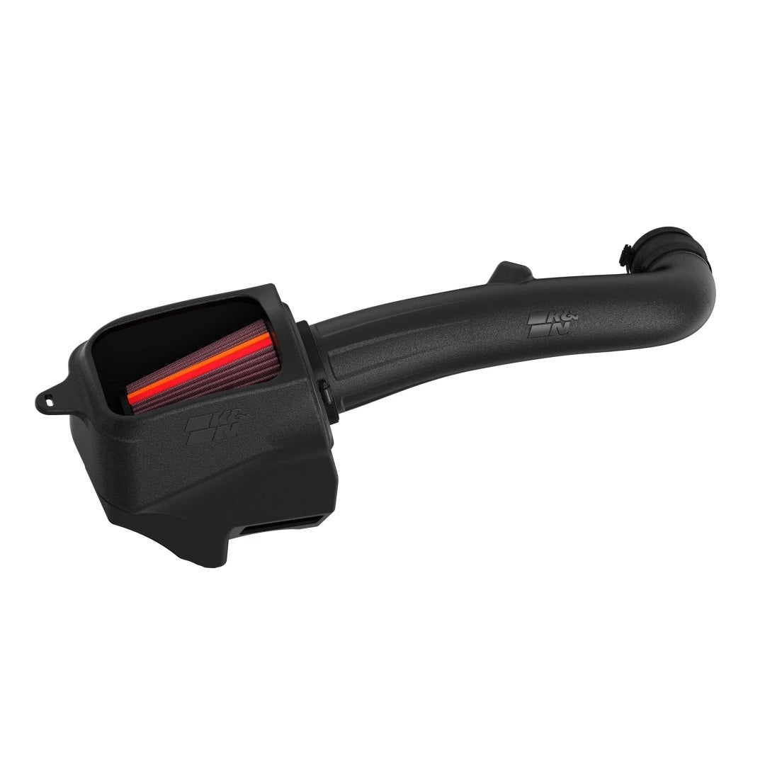 K And N Engineering Air Induction System - 50 Series GEN3 - Reusable Oiled Filter - Plastic - Black - Jeep V6 - Jeep