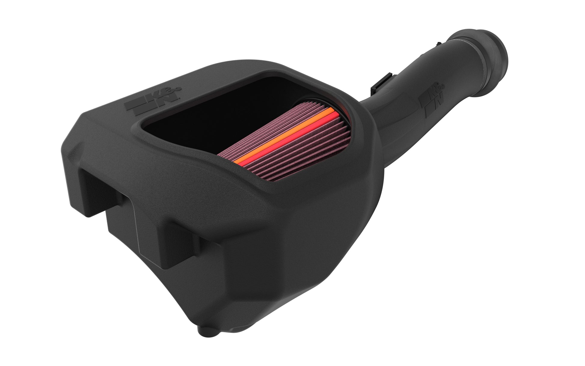 K And N Engineering Air Induction System - 50 Series GEN3 - Reusable Oiled Filter - Plastic - Black - Ram Hurricane -