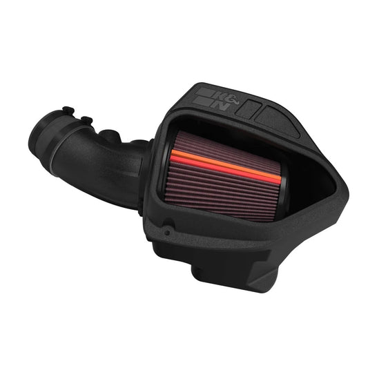 K And N Engineering Air Induction System - 50 Series GEN3 - Reusable Oiled Filter - Plastic - Black - Dodge Challenger