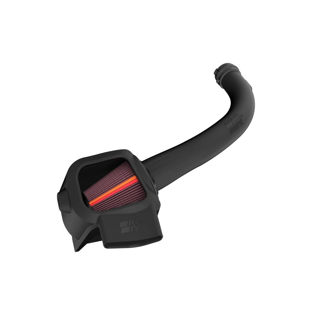 K And N Engineering Air Induction System - 50 Series GEN3 - Reusable Oiled Filter - Plastic - Black - Ford Boss V8 -