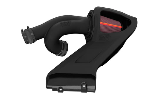 K And N Engineering Air Induction System - 50 Series GEN3 - Reusable Oiled Filter - Plastic - Black - Ford EcoBoost V6