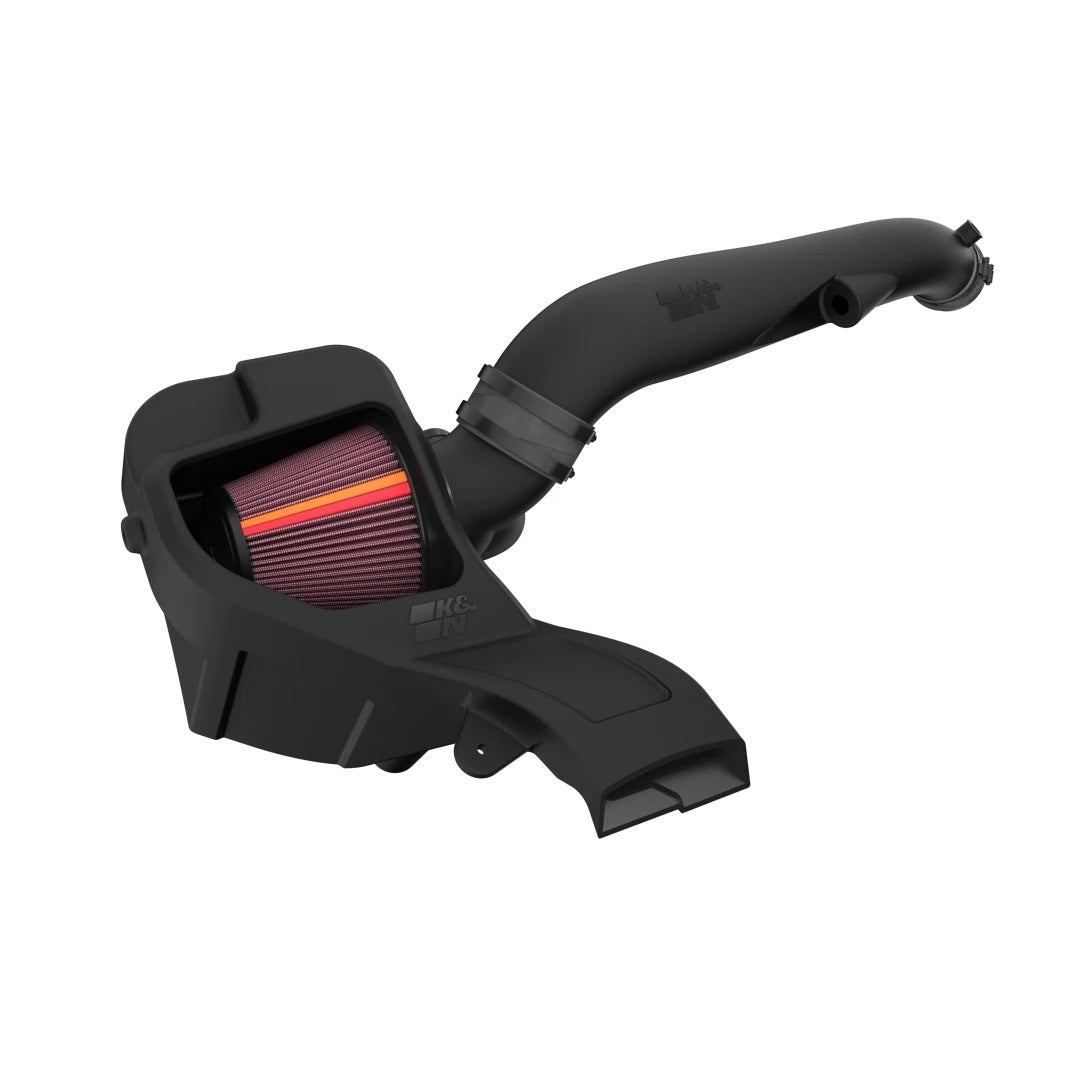 K And N Engineering Air Induction System - 50 Series GEN3 - Reusable Oiled Filter - Plastic - Black - Ford EcoBoost V6