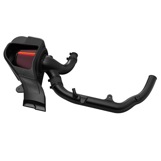 K And N Engineering Air Induction System - 50 Series GEN3 - Reusable Oiled Filter - Plastic - Black - Ford EcoBoost V6