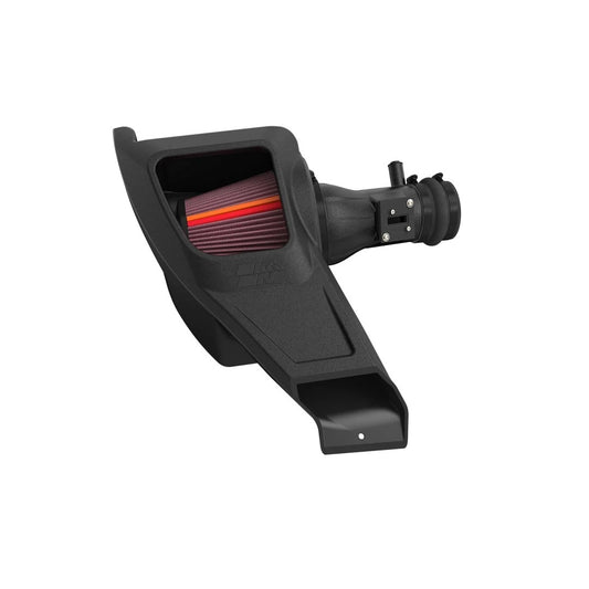 K And N Engineering Air Induction System - 50 Series GEN3 - Reusable Oiled Filter - Plastic - Black - Ford EcoBoost